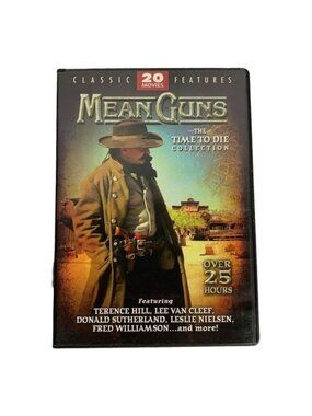 Mean Guns The Time To Die Collection DVD 20 Movies 25 Hours Western Classics